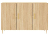 Sideboard Sonoma Oak 90x34x80 cm Engineered Wood 828095