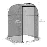 ZNTS Plant Protection Tent with Zippered Door 77719620