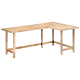 Desk 180x120x76 cm Solid Mango Wood 247905