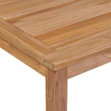 Garden Table 200x100x77 cm Solid Teak Wood 44998