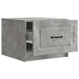 Coffee Table Concrete Grey 49 x 50 x 37 cm Engineered Wood 895888