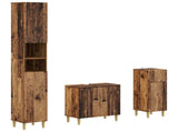 3 Piece Bathroom Cabinet Set ARNHEM Engineered Wood 3417853