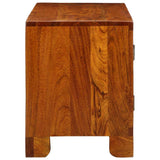 Shoe Bench Honey Brown 100 x 35 x 45 cm Acacia Solid Wood 4016526