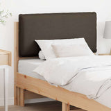 Upholstered Headboard Natural and Taupe 90 cm Solid Pine Wood 880036