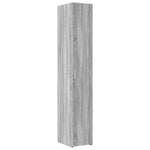 Slim Storage Cabinet Grey Sonoma 30x42.5x225 cm Engineered Wood 3281264