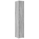 Slim Storage Cabinet Grey Sonoma 30x42.5x225 cm Engineered Wood 3281264