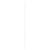 Sliding Door White 83 x 211 cm Solid Pine Wood and Glass 3332420