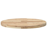 Table Top Round 70x4 cm Solid Wood Acacia 4008691