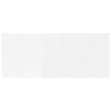 Room Divider White Width 400 cm Height 165 cm Bamboo 377003