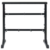 Dumbbell Rack Black 99 x 45 x 95.5 cm Powder-Coated Steel 42002574