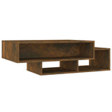 Coffee Table Smoked Oak 105x55x32 cm Engineered Wood 815981