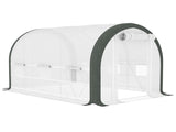 3 x 2 Walk-In Tunnel Greenhouse, with Accessories - White T3398P314770