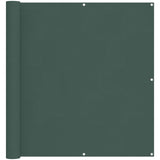 Balcony Screen Dark Green 110 x 1000 cm Oxford Fabric 42030768