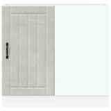 Kitchen Base Cabinet Lucca Concrete Grey Engineered Wood 854312