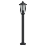 Outdoor Floor Lamp Black 80 cm Stainless Steel 4006385