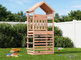 Outdoor Play Tower Natural 53 x 85 x 264 cm Solid Douglas Wood 826533