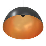 Pendant Lamps 2 pcs Height Adjustable E27 Black 30 cm Metal 4103451