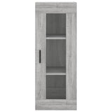 Highboard Grey Sonoma 34.5x34x180 cm Engineered Wood 3199383