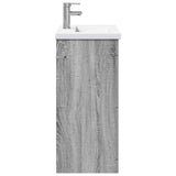 Bathroom Furniture Set Grey Sonoma 81 x 40 x 84.5 cm 3404379