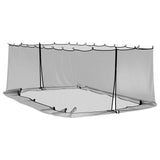 Mosquito Net for Gazebo 220 mesh Black 6 x 3 x 2 m Polyester 42033547