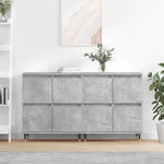 Sideboards 2 pcs Concrete Grey Engineered Wood 3190169