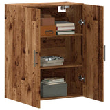 Wall Mounted Cabinet Old Wood 69.5x34x90 cm 857294