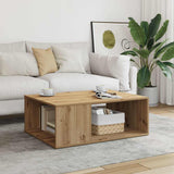 Coffee Table Artisan Oak 90x67x33 cm Engineered Wood 856553