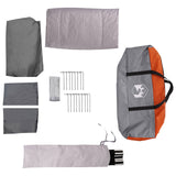Family Tent with Rainfly Water-resistant 18-Person 42042236