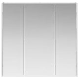 Bathroom Mirror Cabinet Grey Sonoma 73.5 x 15.5 x 70 cm 889260
