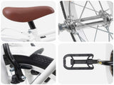 Kids Bike 14 Inches for 3-5 Years Old White 42009272