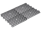 Grass Grids 16 pcs Black 60x40x3 cm Plastic 146279