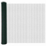 Ground Fix Welded Wire Fence 50 x 1 m PVC-Coated Steel 3352709