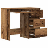 Desk Old Wood 90x45x76 cm Engineered Wood 861142