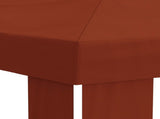 Gazebo Cover 6 x 3 m Terracotta Polyester 190 gsm 900426