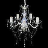 Chandelier 5 Bulbs Transparent 240309