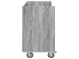 Golf Cabinet with Wheel Plain Grey Sonoma 120 x 45 x 98 cm 899476