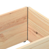 Pallet Collars 2 pcs 150x50 cm Solid Wood Pine 4010297