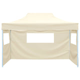 Party Tent Folding Cream 280 x410 x 315 cm Oxford Fabric 42023585