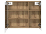 Bathroom Mirror Cabinet Artisian Oak 63.5 x 15.5 x 70 cm 889246