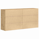 Sideboard 2 pcs Artisan Oak 79 x 38 x 80 cm Engineered Wood 3334309