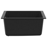 Sink Black 370 x 460 mm 80% Quartz and 20% Resin 42028416