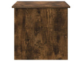 Storage Chest Smoked Oak 100 x 40 x 50 cm Engineered Wood 8011271