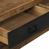 Clothes Rack Brown 110 x 40 x 179 cm Solid Mango wood 4015963