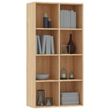 Book Cabinet/Sideboard Sonoma Oak 66x30x130 cm Engineered Wood 800156
