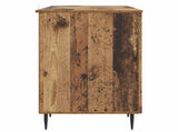 Desk with Shelf Old Wood 142.5 x 50 x 75 cm Engineered Wood 3414610