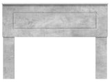 Headboard Concrete Grey Engineered wood 888334