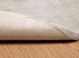 Anti-Slip Faux Rabbit Fur Rug OLITE Beige 200 cm Polyester 42021649