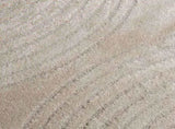 Area Rugs Round GALATI Beige 200 CM Polyester 42022816