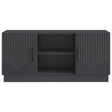 TV Cabinet Black 102 x 34.5 x 47 cm Engineered Wood 895386