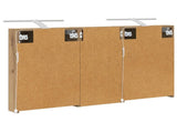 Bathroom Cabinet Set 3 pcs 110 x 10.5 x 60.5 cm Engineered wood 3403727